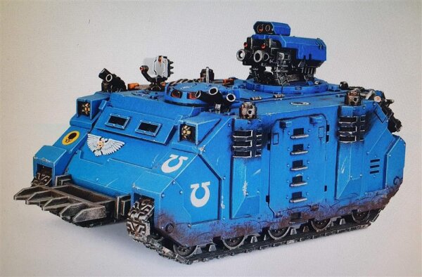 Games Workshop Warhammer 40k 48-21 Space Marines Razorback Transportfahrzeug, 1 Miniatur, variabel bewaffnet