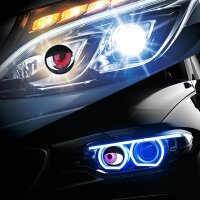 Sanvi DC12V LED Headlights, Dynamic Eyes, Daytime Running...