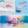 PLAYMOBIL Princess Magic 71501 Mermaid Set with Dolphin Mother and Baby, Accessories, Imaginative Toy for Ages 4 and Up