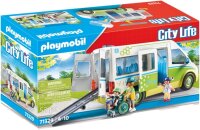 PLAYMOBIL City Life 71329 School Bus, toy bus with...