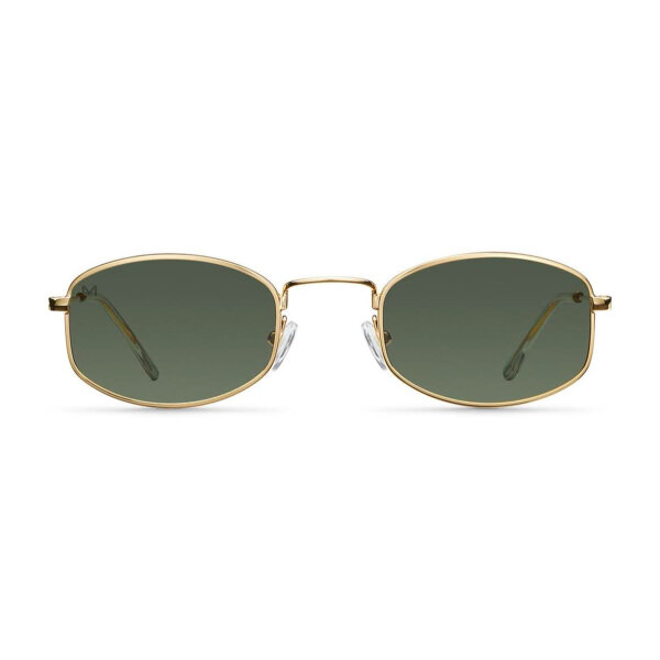 Meller Suku Sonnenbrille, Modell Gold Olive, Größe 47, UV-Schutz, leichter Rahmen, modisches Design