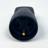 Legrand 050446, 10-pack, 2-pole + earth socket, 16A 250V, protective contact, white, surface-mounted, female