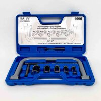 CCLife 1606 Valve Spring Press, Universal Tool Set, for 16–30 mm Valves, incl. Adapter, for Valve Assembly and Disassembly