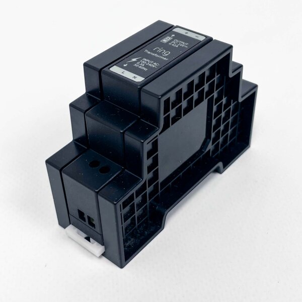 Ring DIN-Schienentransformator 2. Gen, Video-Türklingel-Zubehör, 24V, kompatibel mit Ring Doorbell, einfache Installation