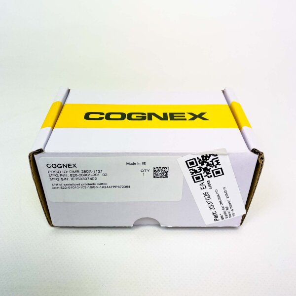 Cognex DMR-280X-1121 Barcode Scanner, stationary, high-speed, integrated lighting, Ethernet connection