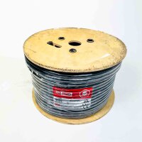 RS PRO Netzkabel 3183Y, 3-adrig, 4 mm², schwarz, 100m, 32A, Ø11,17mm, PVC, 300/500V