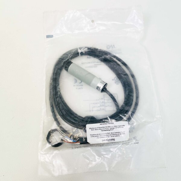 MD Micro Detectors FAI5/BP-0A, Photoelectric Sensor, compact, high switching accuracy, easy installation