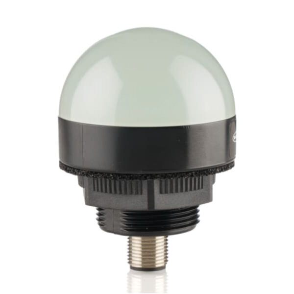 Banner K50L LED Signalleuchte, 30V DC, mehrfarbig (Rot/Grün/Gelb), Ø50mm, Gewinde, IP69/IP40, Modell K50L, 69mm hoch