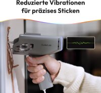 CLAWLAB H1 Tuftingpistole Set, elektrische Teppich-Tuftingmaschine, inkl. Tuftingstoff & Stanznadel, Komplett-Starterset