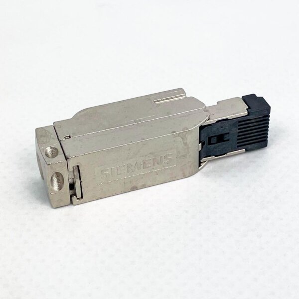 Siemens 6GK1901-1BB10-2AE0, RJ45 Steckverbinder, IE FC Plug 180°, FastConnect Anschluss, 180° Bauform