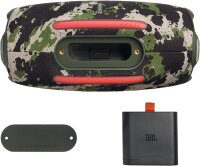 JBL Xtreme 4 Camouflage Bluetooth-Lautsprecher, tiefer Bass, KI-Sound-Boost, Powerbank, wasser- & staubfest, 24h Akku