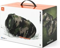 JBL Xtreme 4 Camouflage Bluetooth-Lautsprecher, tiefer Bass, KI-Sound-Boost, Powerbank, wasser- & staubfest, 24h Akku