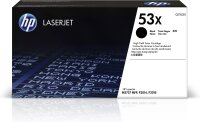 HP 53X Q7553X Toner, Schwarz, Original, hohe Reichweite,...