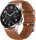 Huawei Watch GT 2 Smartwatch 46mm, AMOLED Touchscreen, GPS, Fitness- und Herzfrequenz-Tracking, 5ATM wasserdicht, Lederarmband Braun + Zusatzarmband Schwarz