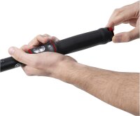 STIER Premium+ torque wrench 904399, 1/2" reversible ratchet, 40-200 Nm, left/right tightening, viewing window on the handle