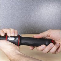 STIER Premium+ torque wrench 904399, 1/2" reversible ratchet, 40-200 Nm, left/right tightening, viewing window on the handle