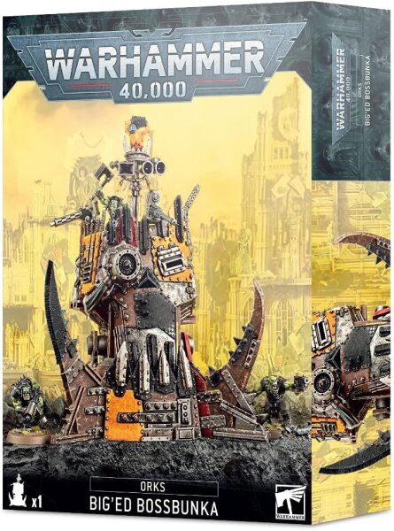 Games Workshop Warhammer 40.000 50-45 Orks Big Ed Bossbunka Geländebausatz, detailreich, für Tabletop-Spiele