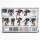 Games Workshop Warhammer 40k 43-13, Chaos Space Marines Raptors/Warp Talons, 5 Miniaturen, variabel baubar