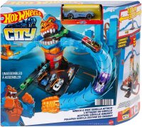Hot Wheels HDR30 Gorilla Attack Race Track Set, including...