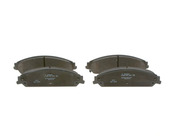 BOSCH BP1404 Bremsbelagsatz, 4 Scheibenbremsbeläge, passend für CHRYSLER 300C, Set für Vorderachse
