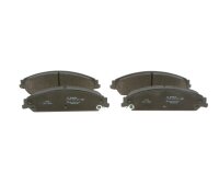 BOSCH BP1404 Bremsbelagsatz, 4 Scheibenbremsbeläge, passend für CHRYSLER 300C, Set für Vorderachse