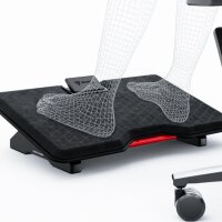 Secretlab Professional Fußstütze, kompatibel mit Secretlab Stühlen, CloudSwap™ Technologie, ergonomisch, höhenverstellbar