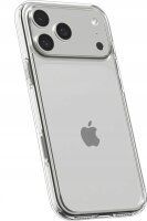 Spigen Ultra Hybrid Case for iPhone 17 Pro, transparent, shockproof, slim design, scratch-resistant, precise cutouts