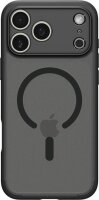 Spigen Ultra Hybrid MagSafe Case for iPhone 17 Pro, shockproof case, transparent back, black