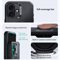 ESR Cyber ​​Tough HaloLock Back Cover for Apple iPhone 17, shockproof, MagSafe compatible, black