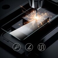 ESR Schutzglas für Samsung Galaxy S25 Ultra, 2er Pack, gehärtetes, kristallklares Displayglas, kratzfest, einfache Montage