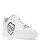 Philipp Plein Carson Hexagon Sneaker, Gr. 41, weiß/schwarz, Leder, Logo-Details, sportlich