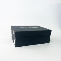 KARL Lagerfeld Kapri Kushion Lace Sneakers for Men, Size 44, Low-Top, Black, Comfortable Sole, Fashionable Design