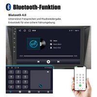 Essgoo Android Autoradio, Modellnr, Multimediasystem, Carplay/Android Auto, Bluetooth, Touchscreen, schwarz, kabellose Konnektivität, Freisprecheinrichtung, Musikstreaming, modernes Design
