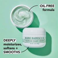 Mario Badescu Algae Night Cream 28g – Moisturizing night care with seaweed, regenerating, for all skin types, light texture, revitalizing, single pack