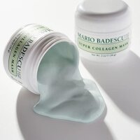 Mario Badescu Super Collagen Maske 56g – Gesichtsmaske für Mischhaut, trockene & empfindliche Haut, pflegt, spendet Feuchtigkeit, unterstützt Elastizität, revitalisiert den Teint