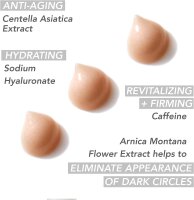 Mario Badescu Aufhellendes Unteraugen-Serum, Anti-Aging, feuchtigkeitsspendend, reduziert Augenringe & feine Linien, mit Koffein & Squalan, revitalisierendes Augenpflege-Serum