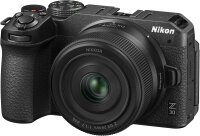 Nikon NIKKOR Z DX 24mm f/1.7 prime lens, fast aperture, for Z-mount mirrorless cameras, including HN-42 lens hood, compact, ideal for portraits and everyday use, quiet autofocus