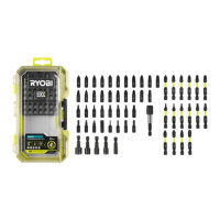 Ryobi 5132006639 Schraubendrehersatz, 59-teiliges Bit-Set, vielseitig für verschiedene Schraubarbeiten, robuste Bits, praktische Aufbewahrungsbox, ideal für Heimwerker und Profis, kompatibel mit gängigen Werkzeugen