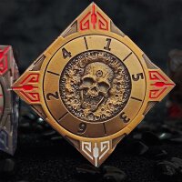 D&D Würfelset 2025, 3D-geprägt, 7-in-1...