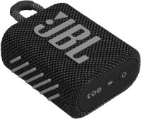 JBL GO 3, JBLGO3BLK, portable Bluetooth speaker, compact,...