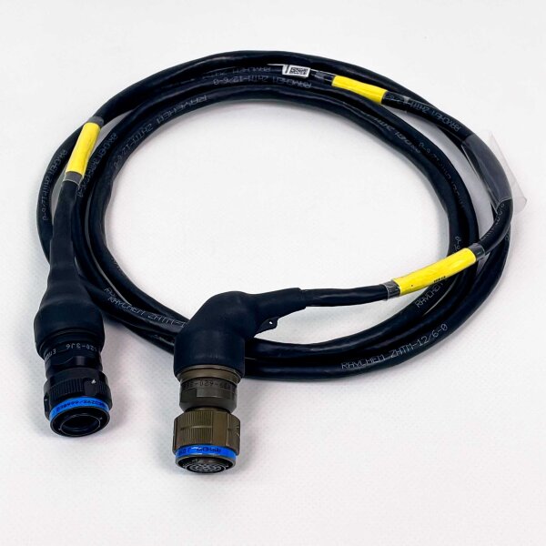 Huber+Suhner Rundsteckverbinder W913 225083254 RLS, Intercom-Headset-Auswahlbox-Treiber, Trennpunkt, robuste Verbindungslösung für anspruchsvolle Kommunikationssysteme