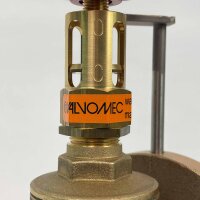 Valvomec CC491K EN 12288/B shut-off valve, DN25 PN16, robust industrial valve, reliable shut-off function, durable brass, precise control, versatile, low maintenance, high tightness