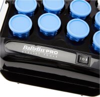 BaByliss Pro BAB3031BU Ceramic Heated Roller Set, 30-piece, assorted sizes, fast heating, for volume and curls, incl. clips and pins, professional hair styling solution