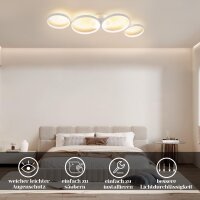 GBLY LED Ceiling Light WY000425700-7, White, Modern,...