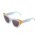 Mr. Boho Tabarca BGG 30-08 Cat-Eye Womens Sunglasses, Acetate, Stylish Blue-Orange, Size 50/24/145, Fashionable Accessory for Trend-Conscious Women