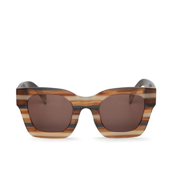 Mr. Boho Bondi BHT 42-08, womens sunglasses, square, brown frame, dimensions 49/25/145, fashionable, UV protection, lightweight and comfortable to wear