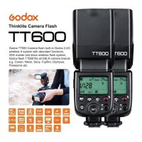 Godox TT600 Flash Unit, 2.4G Wireless, Master/Slave, versatile compatibility with Canon, Nikon, Fujifilm, Panasonic, integrated trigger system, powerful, flexible light control for creative photography