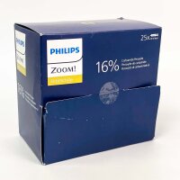 Philips Zoom NiteWhite Zahnaufhellungsgel 300014911331, 25x2,4ml, effektive Zahnaufhellung, einfache Anwendung, für strahlend weiße Zähne, geeignet für den Heimgebrauch