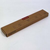 STIER 905365 Premium Spirit Level 400 mm, Magnetic, 3 vials incl. mirror plumb bob, precise 0.5 mm/m, vertical & horizontal measurement, aluminum alloy, double milled surface