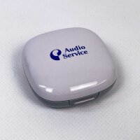 Audio Service Mood 8 G6 hearing aid accessory, model 1096563, silver – modern, high-quality accessory for optimal hearing comfort and individual adjustment.